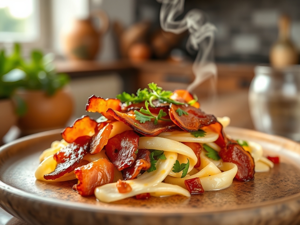 Ensalada de espinacas y bacon