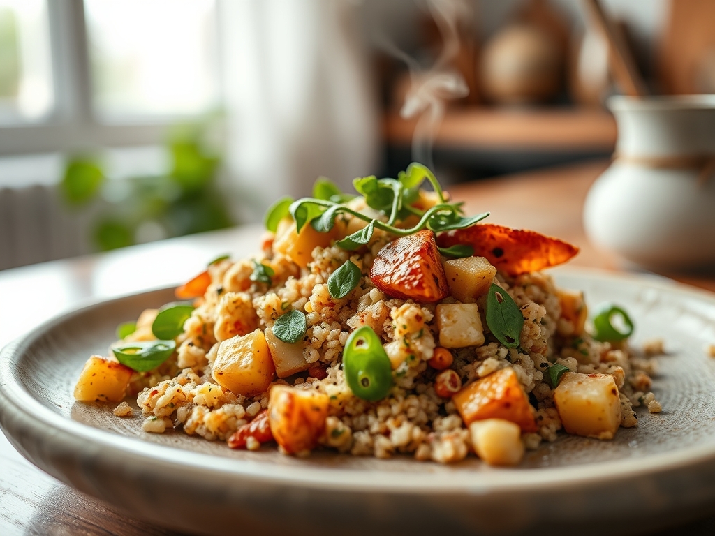Ensalada de quinoa y granada