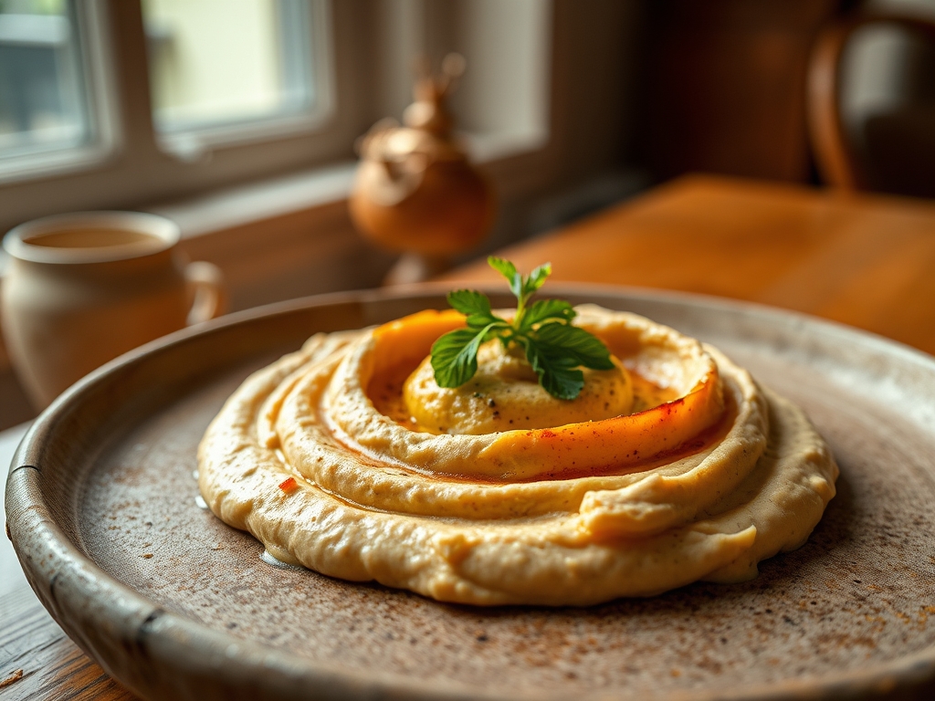 Hummus de remolacha y comino