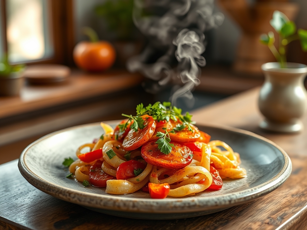 Ensalada de pimientos y ventresca
