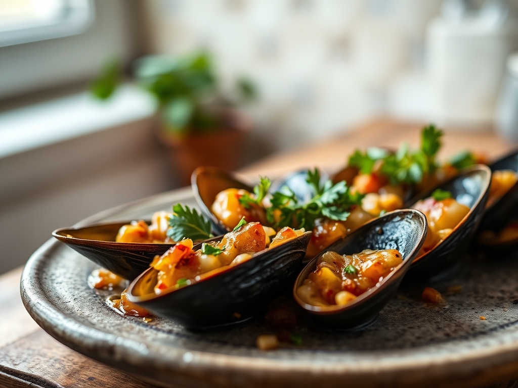 Mejillones al estilo provenzal